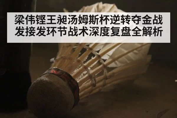 梁伟铿王昶汤姆斯杯逆转夺金战 发接发环节战术深度复盘全解析
